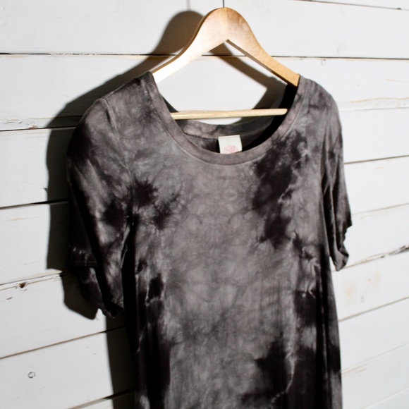 SOLD Freeloader Black & Grey Shirt Dress - Picture 3 of 5